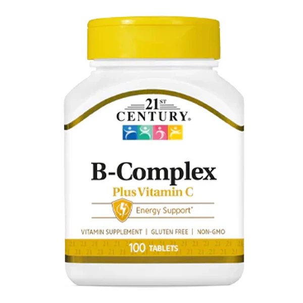 21st Century B- Complex With Vitamin C 100 Cap
