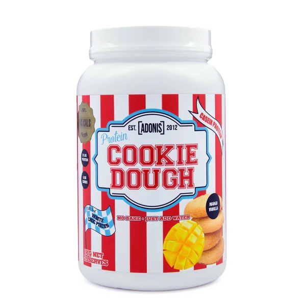 Adonis Protein Cookie Dough Mango Vanilla 1 Kg - Muscle Recovery - Adonis