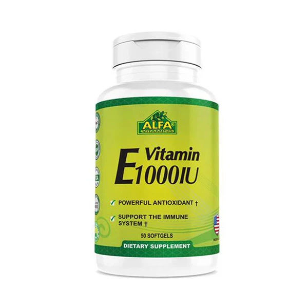 Alfa Vit E1000 Iu 50 Softgels