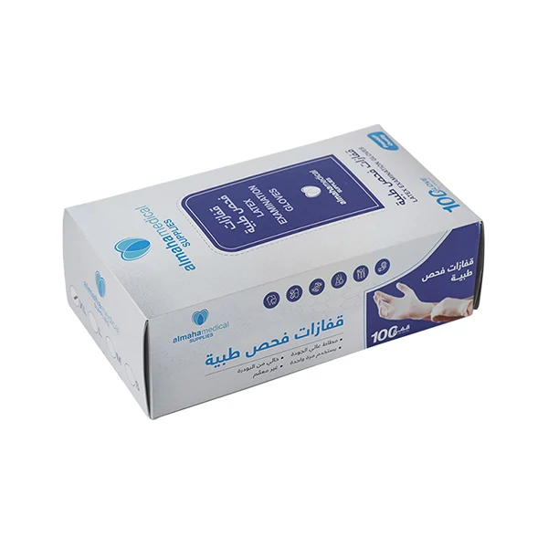 Almaha Latex Gloves X-large 100 Pcs
