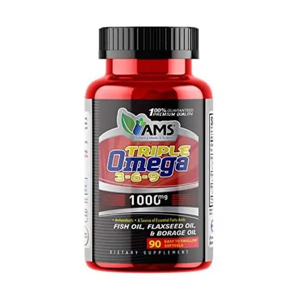 Ams Triple Omega 3-6-9 1000mg Cap 90's