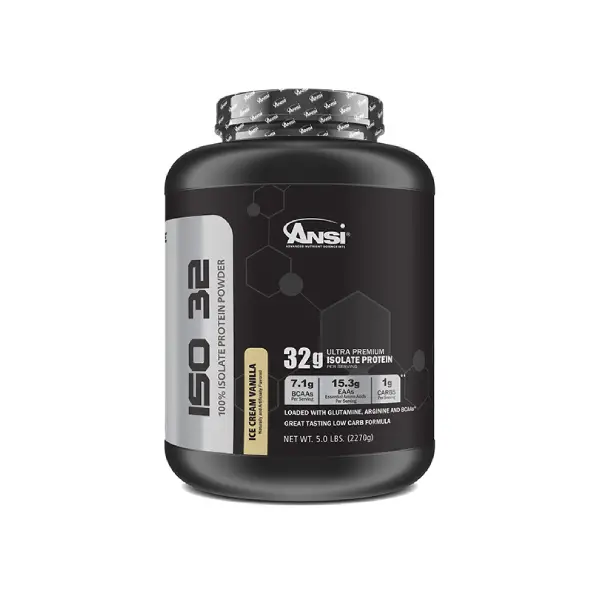 Ansi Iso 32 Zero Sugar Ice Cream Vanilla 5 Lbs - Zero Sugar Ice Cream - Ansi