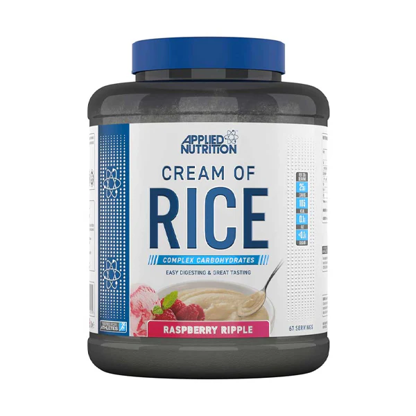Applied Nutrition Cream of Rice Raspberry Ripple 2 Kg - Nutritious Breakfast - Applied Nutrition