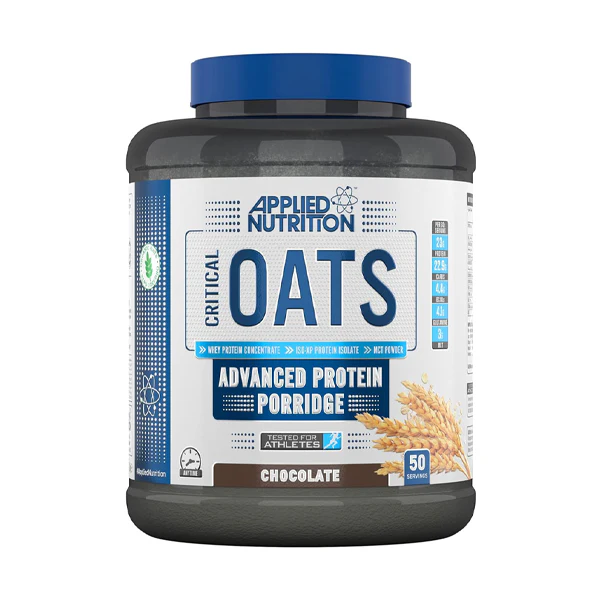 Applied Nutrition Critical Oats Protein Proridge Chocolate 3 Kg - Nutritious Breakfast - Applied Nutrition