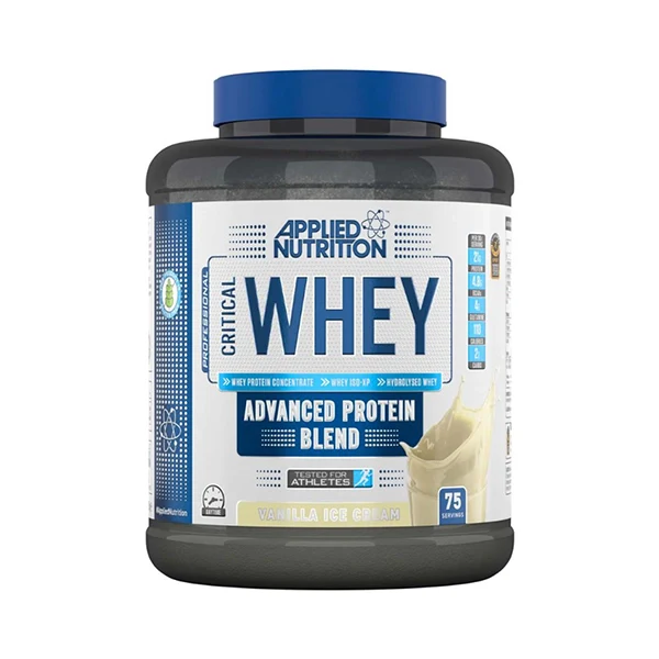 Applied Nutrition Critical Whey Advancef Protein Vanilla 2 Kg - Muscle Recovery - Applied Nutrition