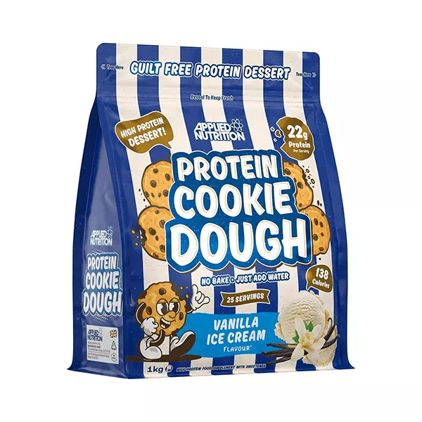 Applied Nutrition Protein Cookie Dough 1kg Vanilla Ice Cream