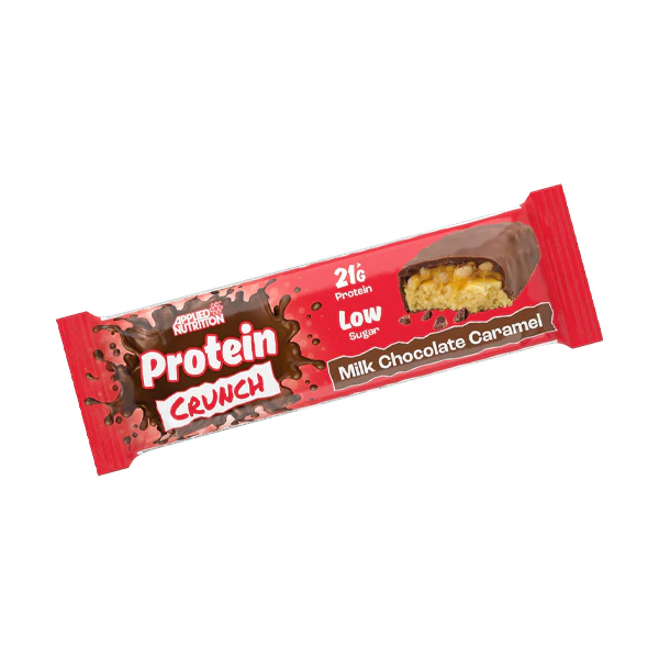 Applied Nutrition Protein Crunch Bar Milk Chocolate Caramel 62 G - High Protein - Applied Nutrition