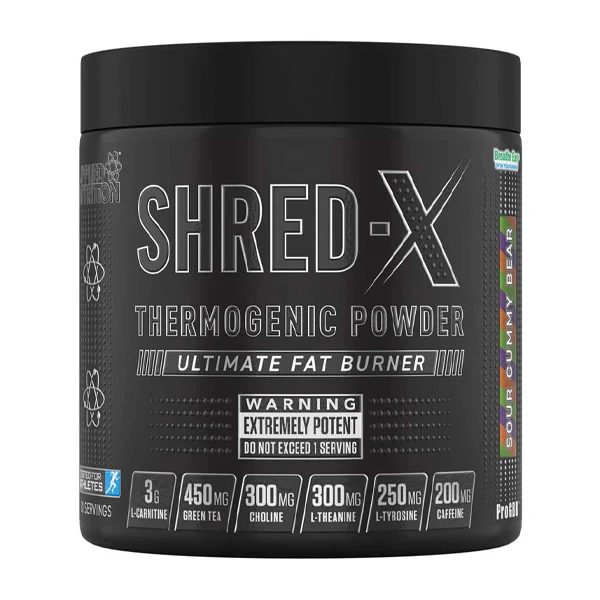 Applied Nutrition Shred-x Sour Gummy Bear Ultimate Fat Burner 300 G - Fat Burner - Applied Nutrition