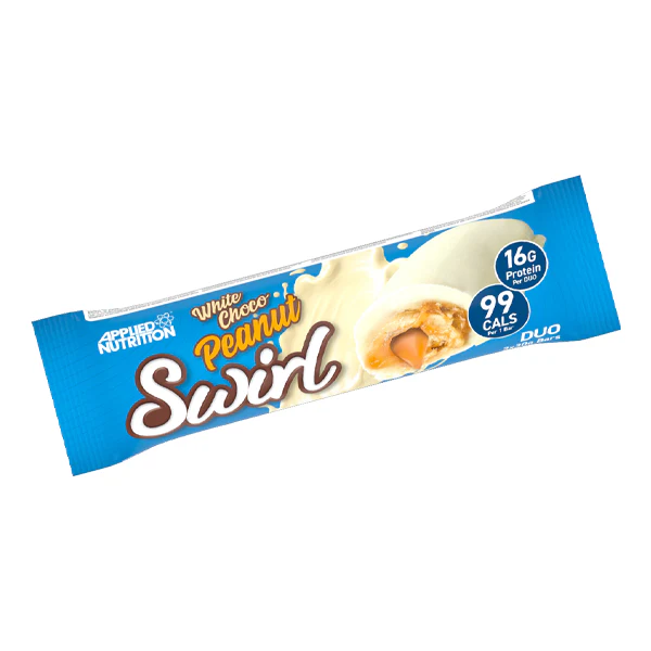 Applied Nutrition Swirl Protein Bar White Chocolate Peanut 60 G - Protein Bar - Applied Nutrition
