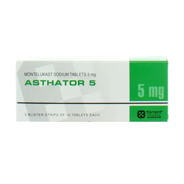 Asthator 5mg Tab 30's