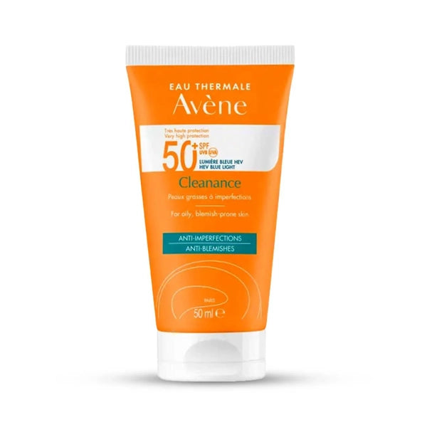 Avene Cleanance Ultra Light Sunscreen Anti Belmishes Spf 50+ 50 Ml