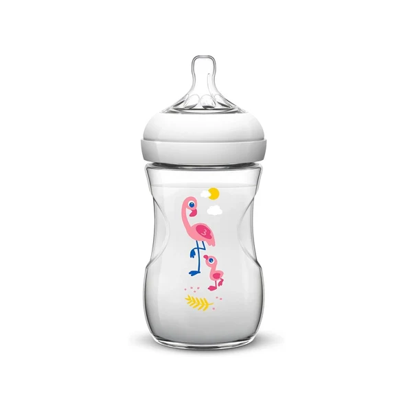 Philips Avent Natural Bottle Flamingo 260 Ml