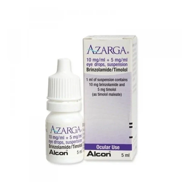 Azarga 10mg/ml + 5mg/ml Eye Drops Suspension