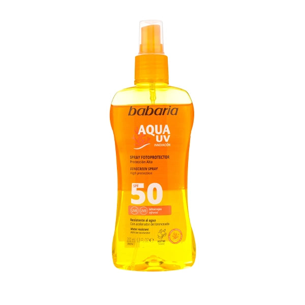 Babaria Spray Aqua Two Faced Spf 50 200 Ml