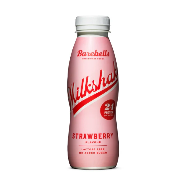 Barebells Milkshake Strawberry 330 Ml - High Protein - Barebells