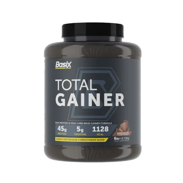 Basix Total Gainer 6lb Chocolate Chunk Flavour - Gainer - Basix