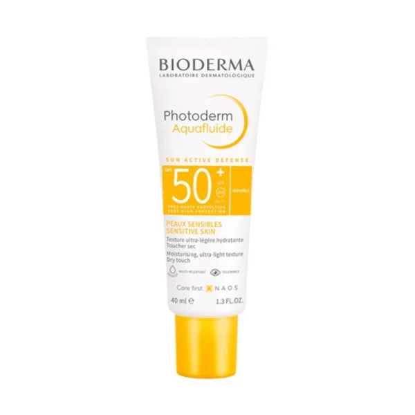Bioderma Aquafluide Dry Touch Sensitive Skin Spf 50+ 40 Ml