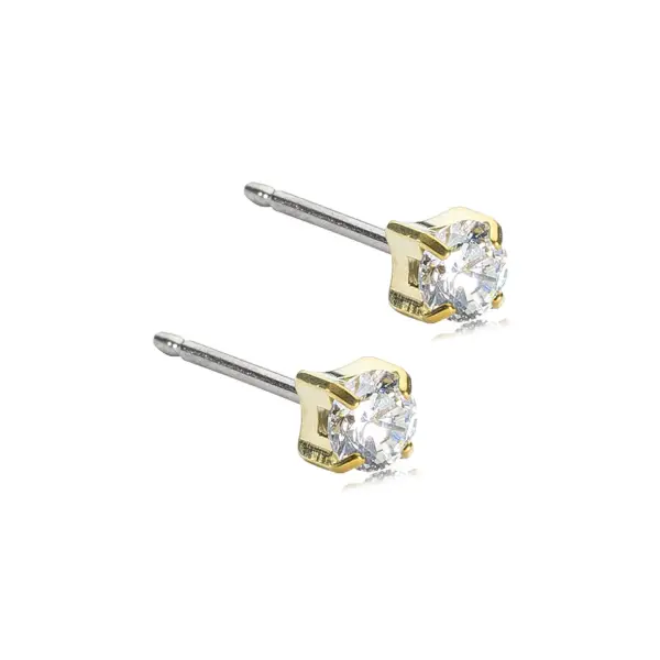 Blomdahl Gt 4 Mm Tiffany White