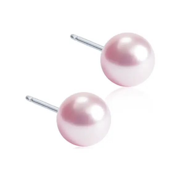 Blomdahl Nt 6 Mm Pearl Light Rose