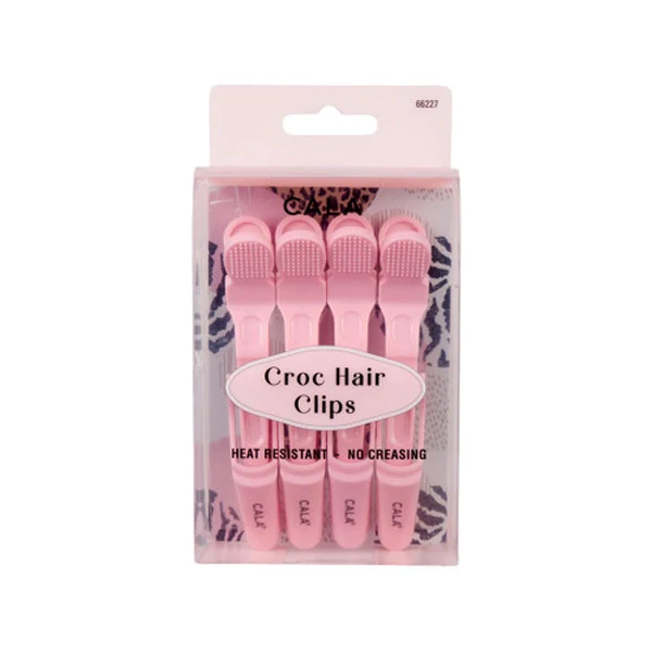 Cala Croc Hair Clip 4pc