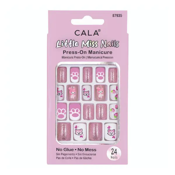 Cala Little Miss Nails Pink/glitter