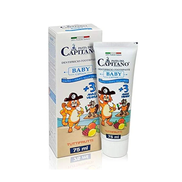 Pasta Del Capitano Baby Tutti Fruti Tooth Paste