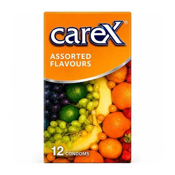 Carex Condoms Assorted Flavour 12's