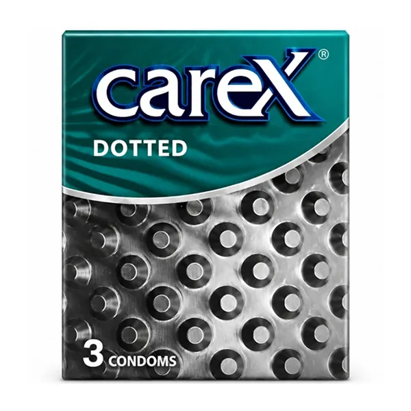 Carex Condoms Dotted 3's