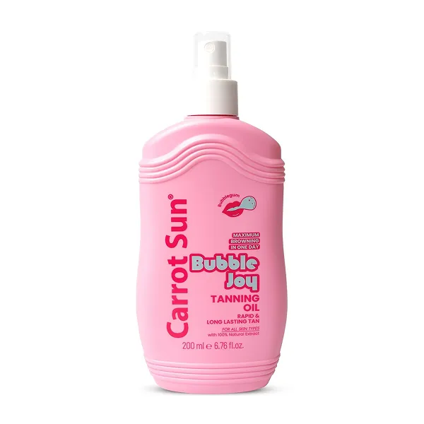 Carrot Sun Bubblejoy Tanning Oil 200ml