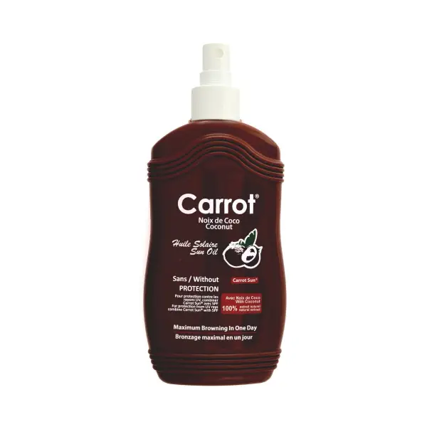 Carrot Sun Suntan Oil Cocoa Butter 200ml