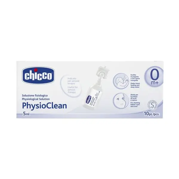 Chicco Physiclean Solution 5ml 10's