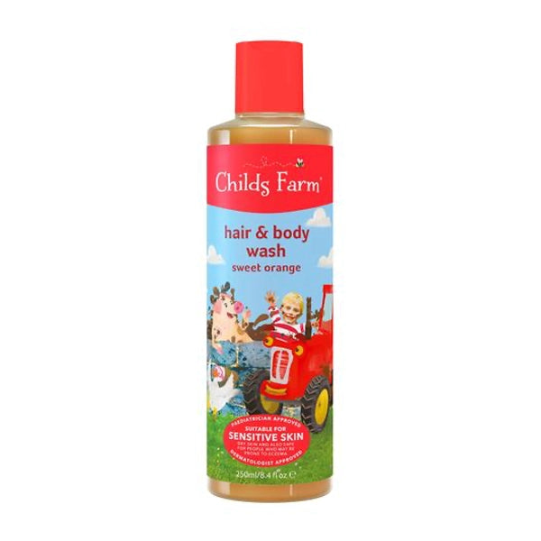 Childs Farm Hair & Body Wash Sweet Orange 250ml