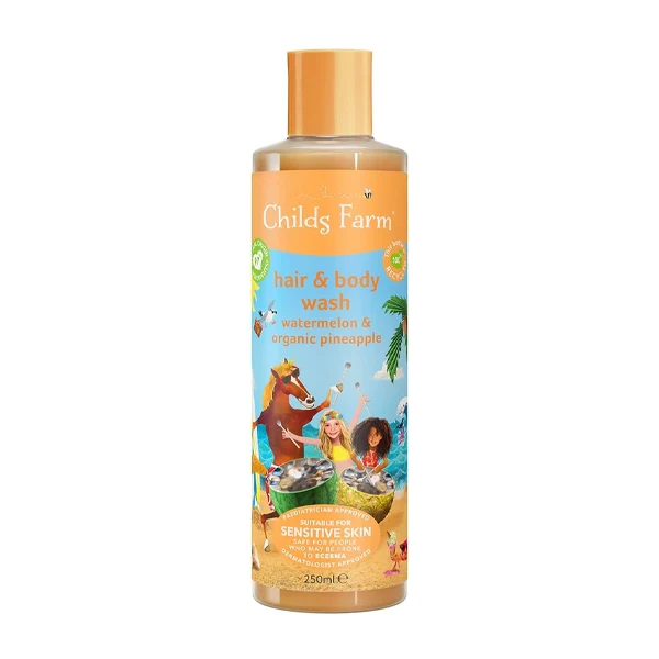 Childs Farm Hair & Body Wash Watermelon & Organic Pineapple 250 Ml