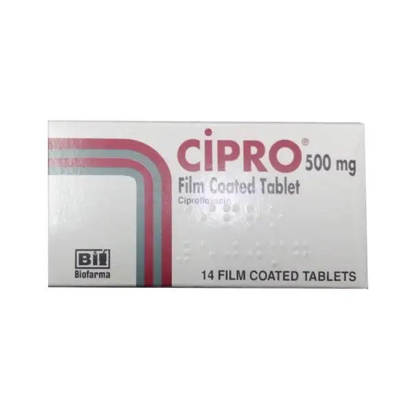 Cipro 500mg Tab 14's