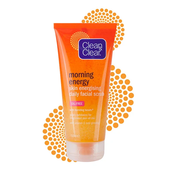 Clean & Clear Morning Energy Daily Facial Scrub 150ml