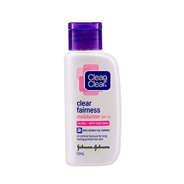 Clean & Clear Natural Brightening Cream With Spf 12 50 Ml