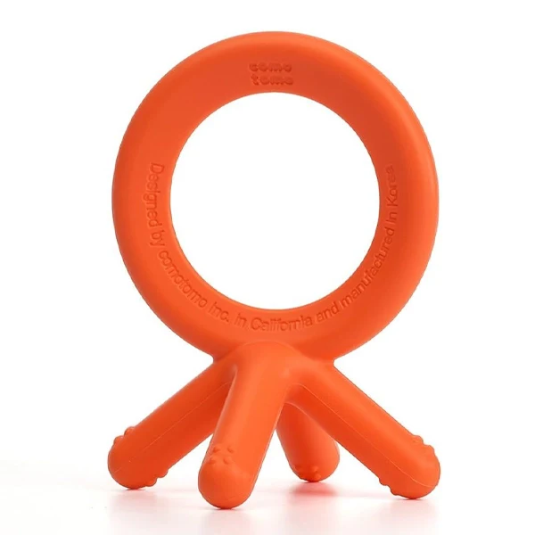 Como Tomo Silicone Teether Orange +3m