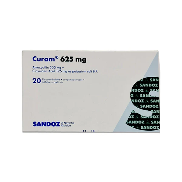 Curam 625mg Tab 20's
