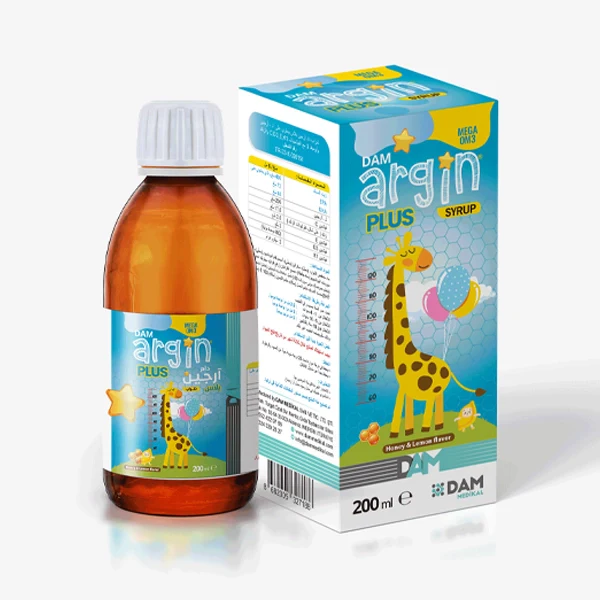 Dam Medikal Argin Plus Syrup 200 Ml