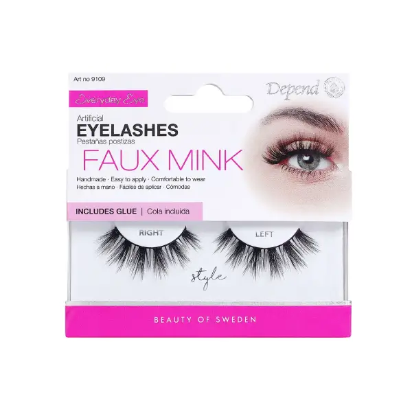 Depend Artificial Eyelashes  Style 9109