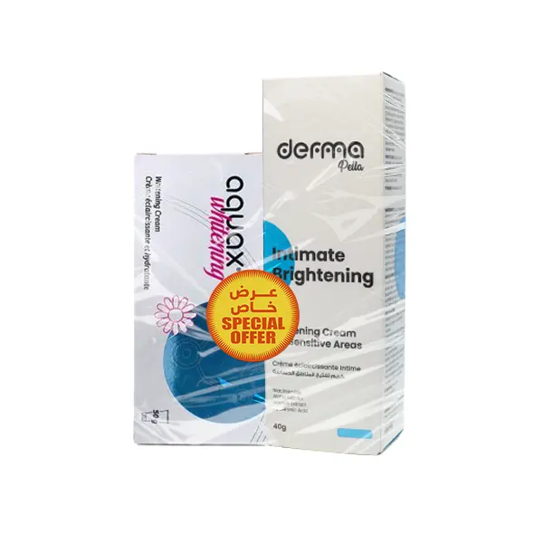 Derma Pella Intimate Brigtening+aquax Whitening Promo Pack