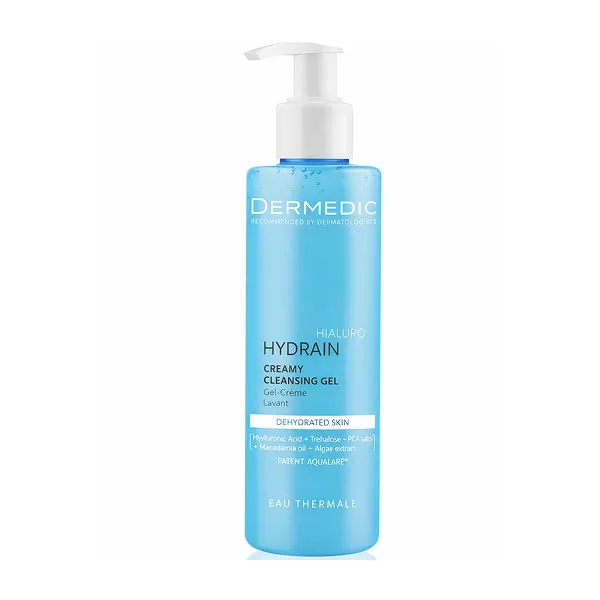 Dermedic Hydrain 3 Hialuro Creamy Cleansing Gel 200ML