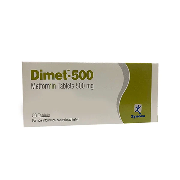 Dimet 500mg Tablet 50's