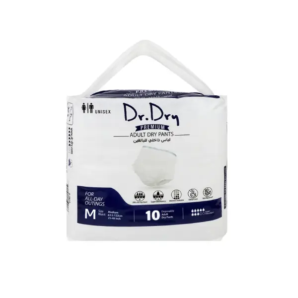 Dr. Dry Disposable Adult Pants (m) 10's