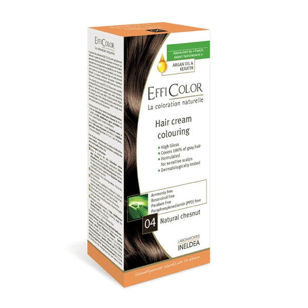 Efficolor Natural Chestnut No 4 60 Ml