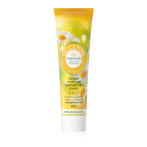 Eveline Glicerini Hand & Nail Cream With Chamomile 100 Ml