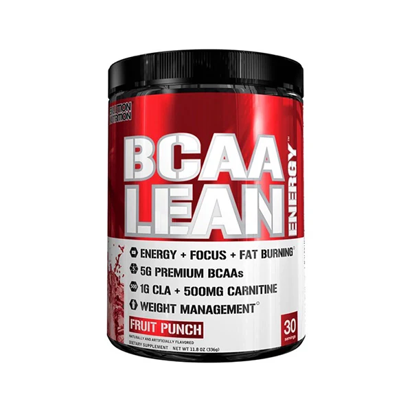 Evl Bcaa Lean Energy 321g Fruit Punch - Muscle Recovery - Evlution Nutrition