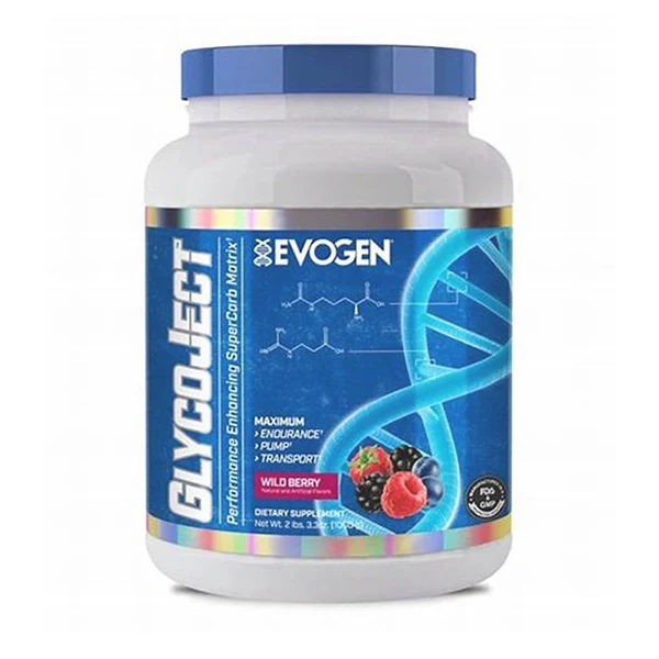 Evogen Glycoject Supercarb Wild Berry 1000g - Muscle Recovery - Evogen