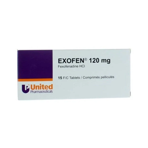 Exofen 120mg Tab 15's