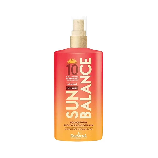 Farmona Sun Balance Waterproof Suntan Dry Oil Spf10 150ml